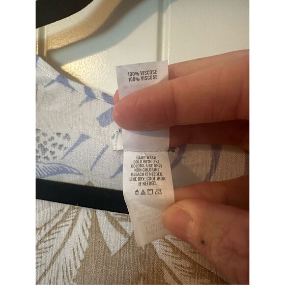 Aerie Beach Swimsuit Tropical Boho Vacation Cover Up One Size - Picture 4 of 8